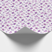 Set aus 3 Überziehpapier Geschenkpapier (Ecke)