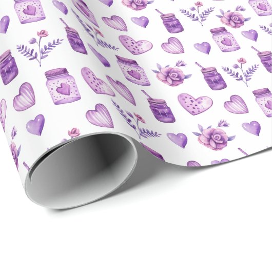 Set aus 3 Überziehpapier Geschenkpapier (Rolleneckpunkt)