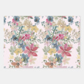 Set aus 3 Überziehpapier Geschenkpapier Set (Vorderseite 3)