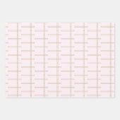 Set aus 3 Überziehpapier Geschenkpapier Set (Vorderseite 2)