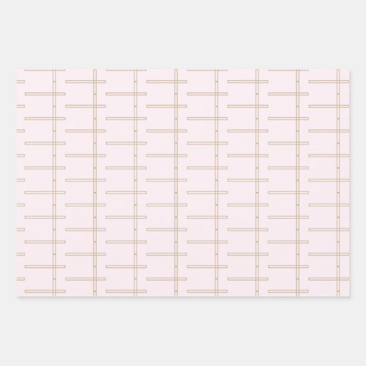 Set aus 3 Überziehpapier Geschenkpapier Set (Vorderseite 2)