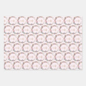 Set aus 3 Überziehpapier Geschenkpapier Set (Vorderseite)