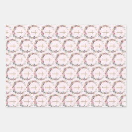 Set aus 3 Überziehpapier Geschenkpapier Set