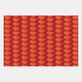 Set aus 3 Überziehpapier Geschenkpapier Set (Vorderseite 2)