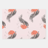 Set aus 3 Überziehpapier Geschenkpapier Set (Vorderseite 3)