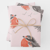 Set aus 3 Überziehpapier Geschenkpapier Set (Beispiel)