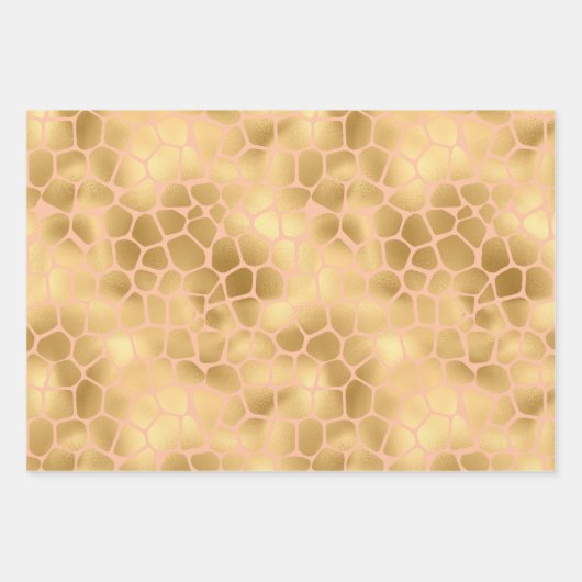 Set aus 3 Überziehpapier Geschenkpapier Set (Vorderseite 3)