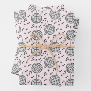 Set aus 3 Überziehpapier Geschenkpapier Set