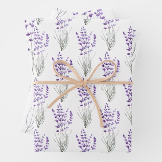 Set aus 3 Überziehpapier Geschenkpapier Set (Beispiel)