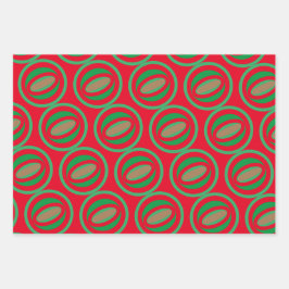 Set aus 3 Überziehpapier Geschenkpapier Set