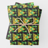 Set aus 3 Überziehpapier Geschenkpapier Set (Beispiel)