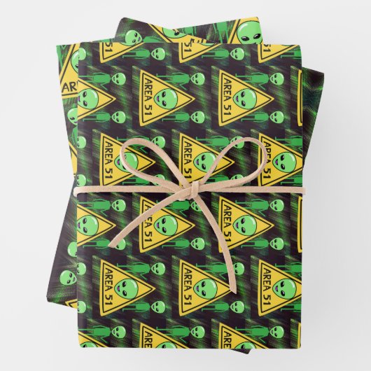 Set aus 3 Überziehpapier Geschenkpapier Set (Beispiel)