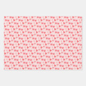 Set aus 3 Überziehpapier Geschenkpapier Set (Vorderseite 2)