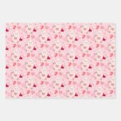 Set aus 3 Überziehpapier Geschenkpapier Set (Vorderseite)