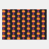 Set aus 3 Überziehpapier Geschenkpapier Set (Vorderseite 2)