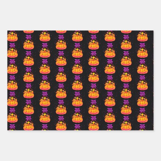 Set aus 3 Überziehpapier Geschenkpapier Set (Vorderseite 2)