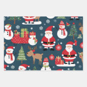 Set aus 3 Überziehpapier Geschenkpapier Set (Vorderseite)