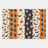 Set aus 3 Überziehpapier Geschenkpapier Set (Vorderseite 2)