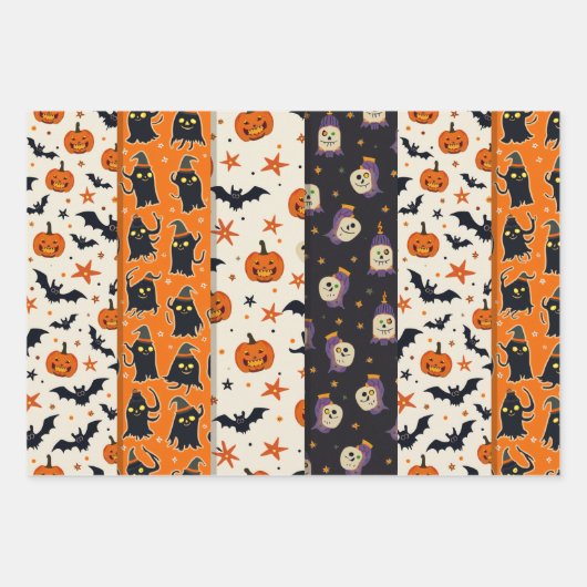 Set aus 3 Überziehpapier Geschenkpapier Set (Vorderseite)