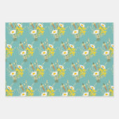 Set aus 3 Überziehpapier Geschenkpapier Set (Vorderseite 2)