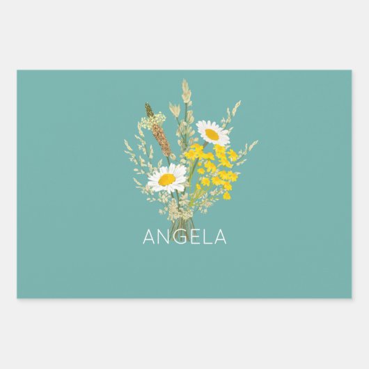 Set aus 3 Überziehpapier Geschenkpapier Set (Vorderseite)