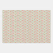 Set aus 3 Überziehpapier Geschenkpapier Set (Vorderseite 3)