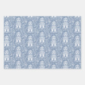 Set aus 3 Überziehpapier Geschenkpapier Set (Vorderseite 2)