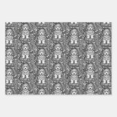 Set aus 3 Überziehpapier Geschenkpapier Set (Vorderseite)