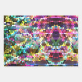 Set aus 3 Überziehpapier Geschenkpapier Set (Vorderseite 3)