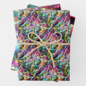 Set aus 3 Überziehpapier Geschenkpapier Set (Beispiel)