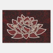 Set aus 3 Überziehpapier Geschenkpapier Set (Vorderseite 2)