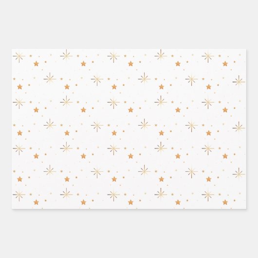 Set aus 3 Überziehpapier Geschenkpapier Set (Vorderseite 3)