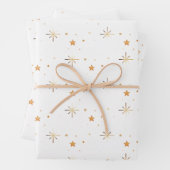 Set aus 3 Überziehpapier Geschenkpapier Set (Beispiel)