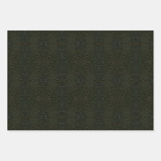 Set aus 3 Überziehpapier Geschenkpapier Set (Vorderseite 3)