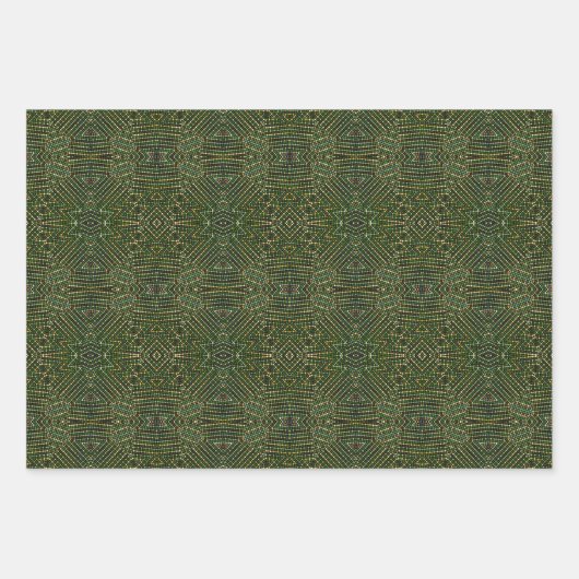 Set aus 3 Überziehpapier Geschenkpapier Set (Vorderseite)