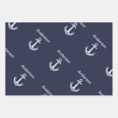 Set aus 3 Überziehpapier Geschenkpapier Set (Vorderseite 3)