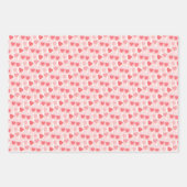 Set aus 3 Überziehpapier Geschenkpapier Set (Vorderseite 2)