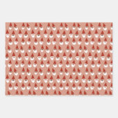 Set aus 3 Überziehpapier Geschenkpapier Set (Vorderseite 2)