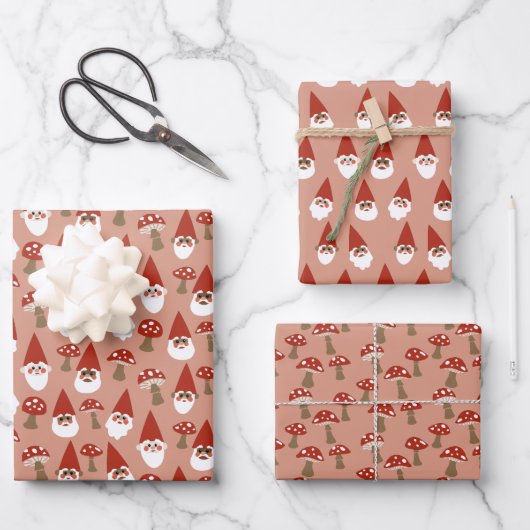 Set aus 3 Überziehpapier Geschenkpapier Set (Vorderseite)