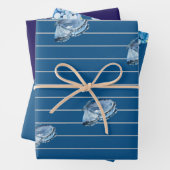 Set aus 3 Überziehpapier Geschenkpapier Set (Beispiel)