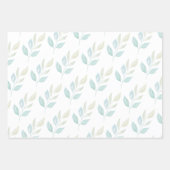 Set aus 3 Überziehpapier Geschenkpapier Set (Vorderseite 2)