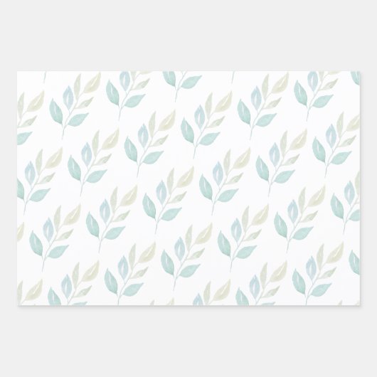 Set aus 3 Überziehpapier Geschenkpapier Set (Vorderseite 2)