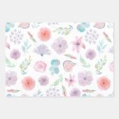 Set aus 3 Überziehpapier Geschenkpapier Set (Vorderseite)