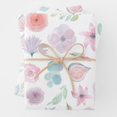 Set aus 3 Überziehpapier Geschenkpapier Set (Beispiel)