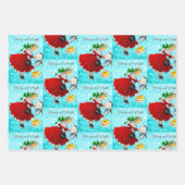 Set aus 3 Überziehpapier Geschenkpapier Set (Vorderseite)