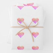 Set aus 3 Überziehpapier Geschenkpapier Set (Beispiel)
