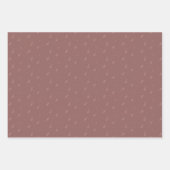 Set aus 3 Überziehpapier Geschenkpapier Set (Vorderseite 3)