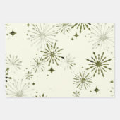 Set aus 3 Überziehpapier Geschenkpapier Set (Vorderseite 3)