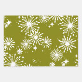 Set aus 3 Überziehpapier Geschenkpapier Set (Vorderseite 2)