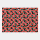 Set aus 3 Überziehpapier Geschenkpapier Set (Vorderseite 3)